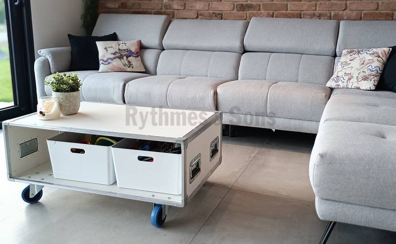 Meuble mobile pour aménager une entrée d'entreprise à Toulouse (31)