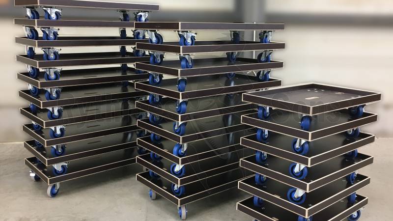 Fabricant de plateaux roulants sur-mesure 