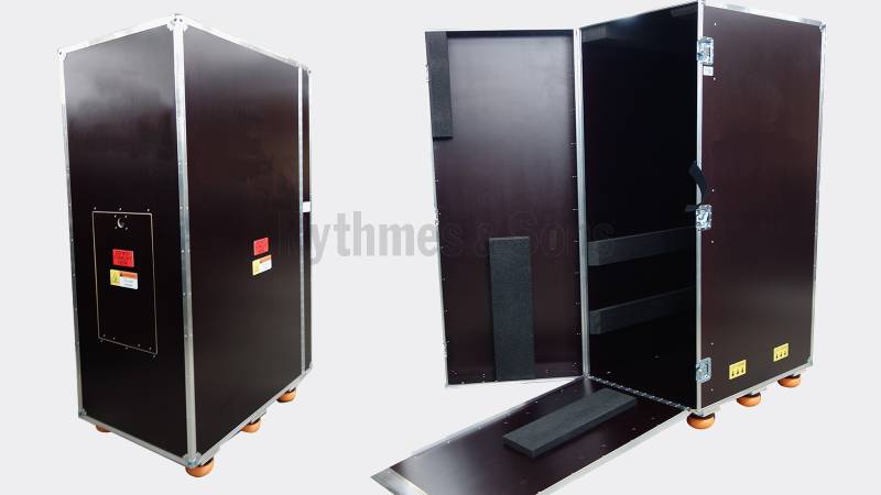 Armoire de transport avec rampe d'accès pour meuble pharmaceutique